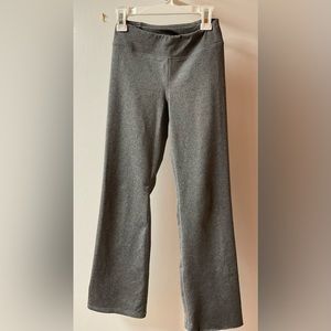 Girls flare leggings, Land’s End, G small 7/8.  Med gray.